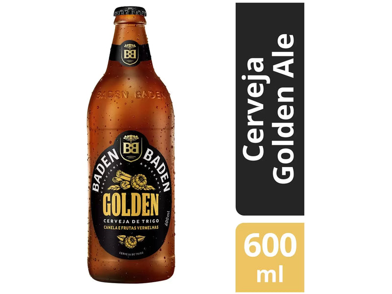Cerveja Baden Baden Golden Ale - Garrafa 600ml