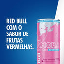 Pack de 24 Latas Red Bull Energético, Amora Edition, Frutas Vermelhas, Sem Açúcar 250ml