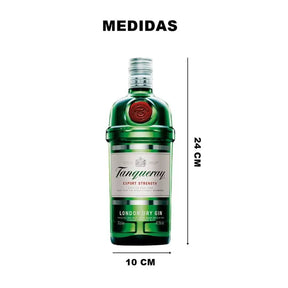 KIT Gin Tanqueray 750ml com 2 TAÇAS ACRÍLICAS personalizadas Tanqueray