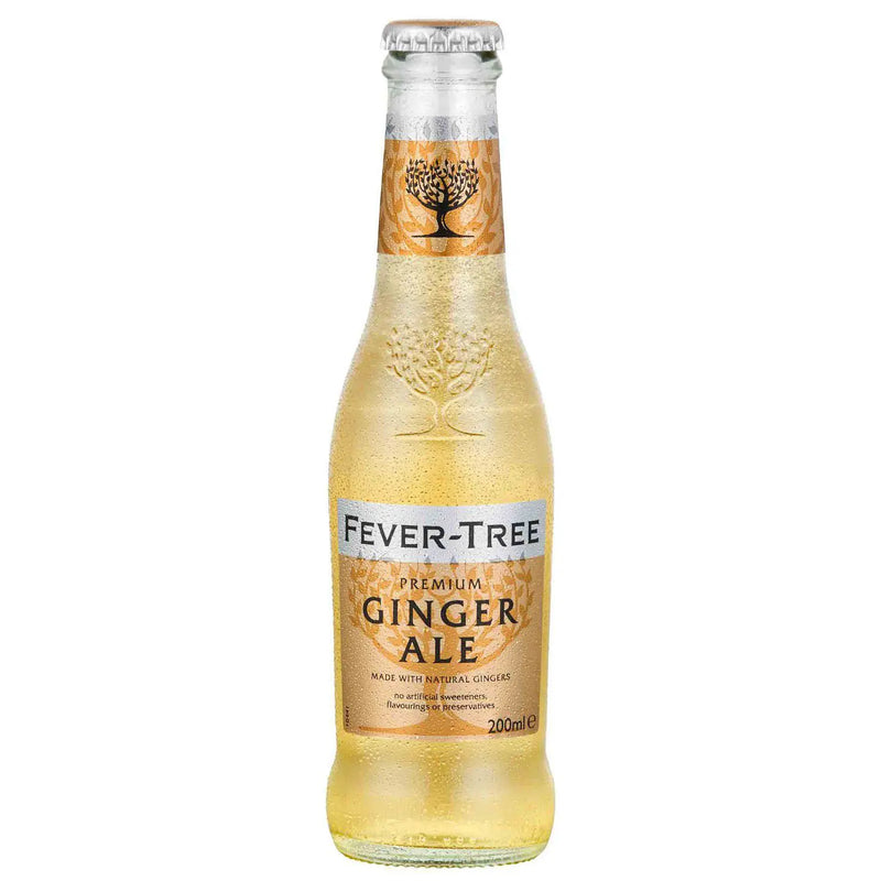 Água Tônica FEVER TREE Premium Ginger Ale 200ml (24 und) - Fever-Tree
