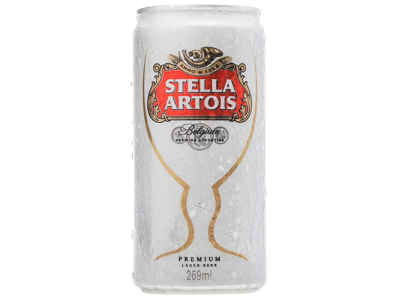 Cerveja Stella Artois 8 Unidades Lata - 269ml
