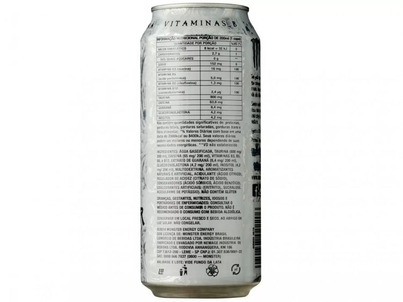 Bebida Energética Monster Energy Ultra 473ml