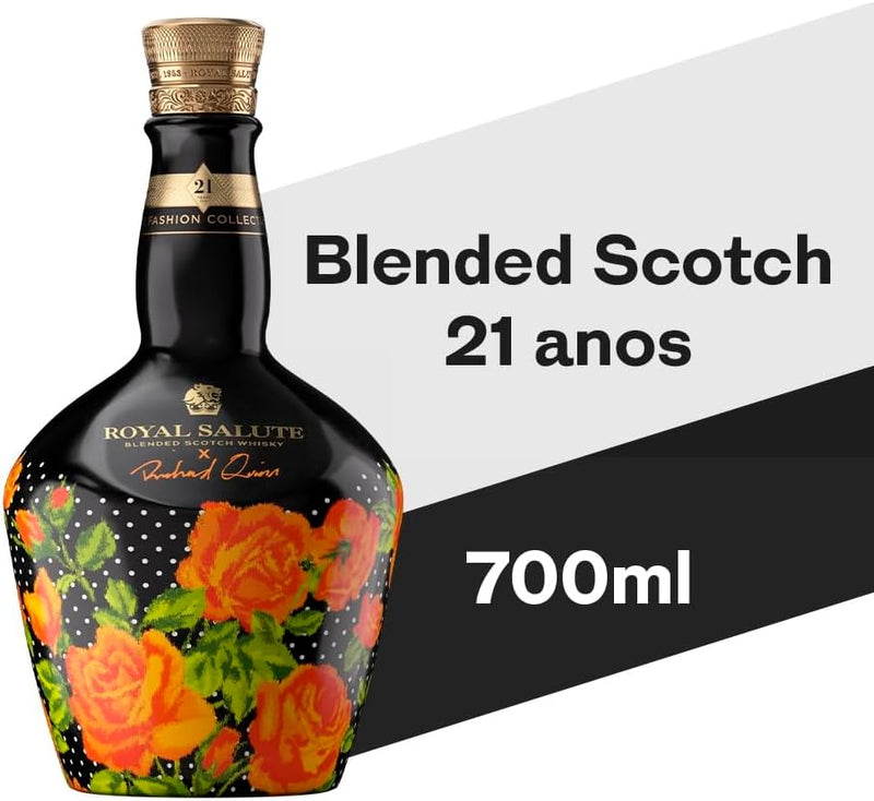 Whisky Escocês Blended Special Batch Orange Rose Royal Salute The Fashion Collection Garrafa 700ml