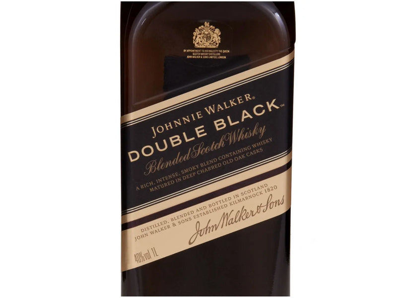 Whisky Johnnie Walker Double Black Escocês 1L