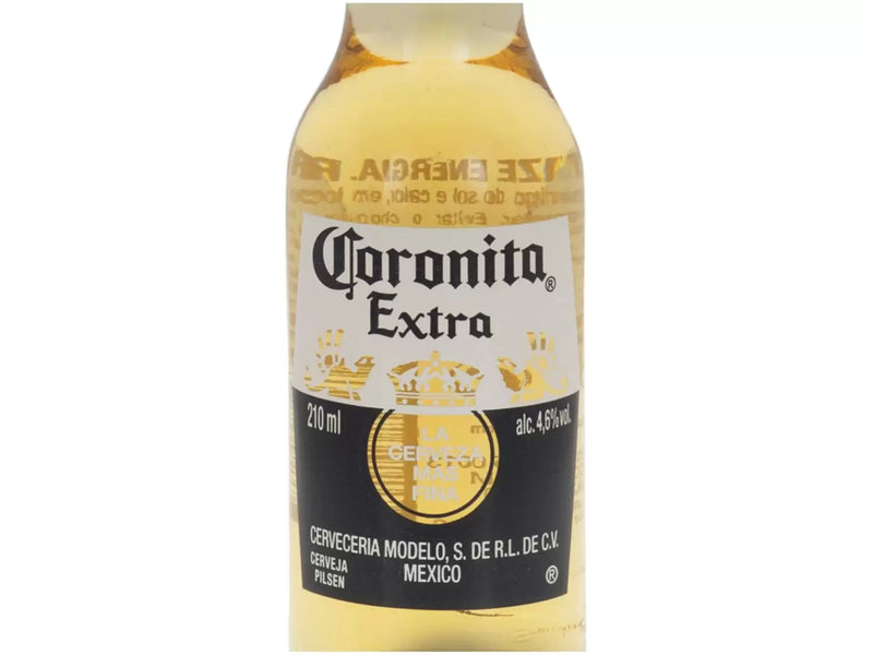 Cerveja Corona Coronita Extra Lager 6 Unidades - Long Neck 210ml
