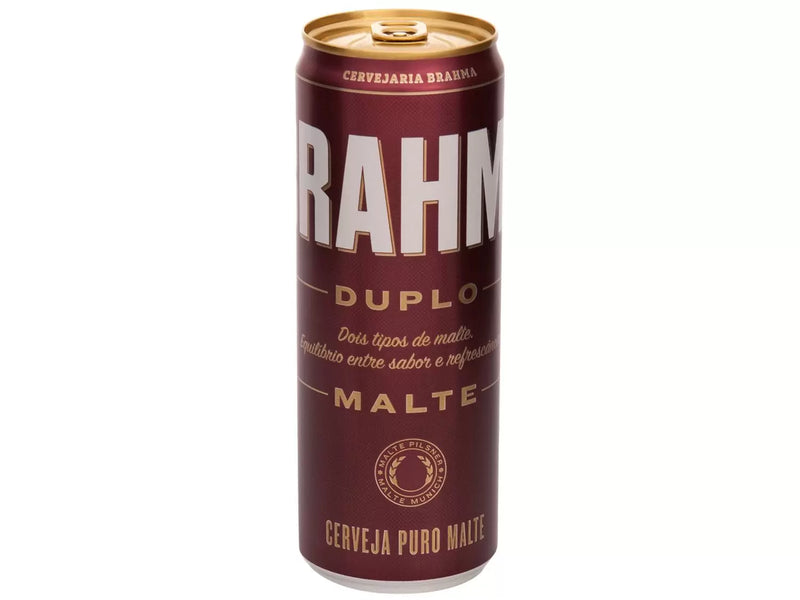 Kit Cerveja Brahma Duplo Malte Lager 6 Unidades - 350ml com Copo