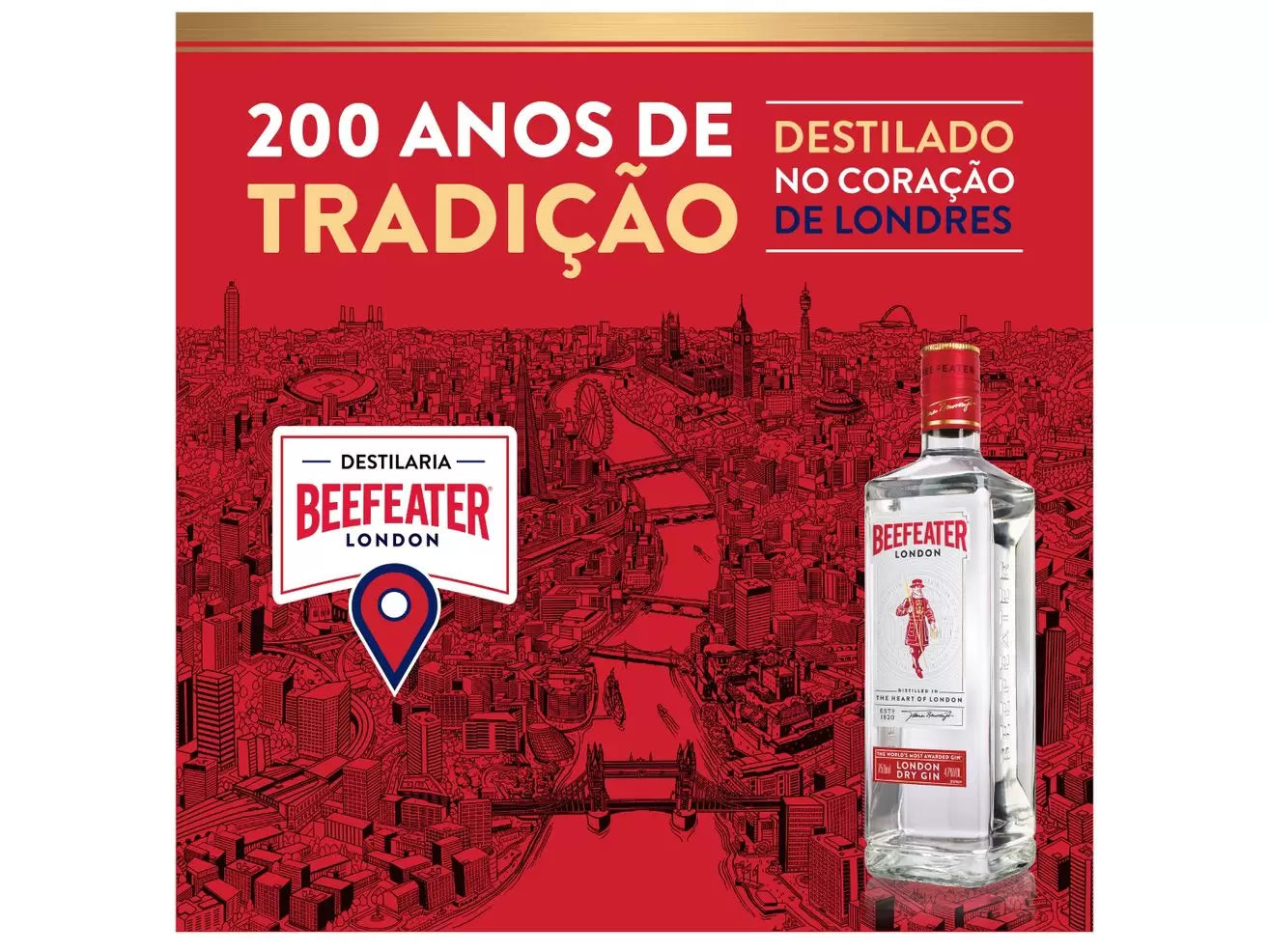 Gin Beefeater Dry 750ml