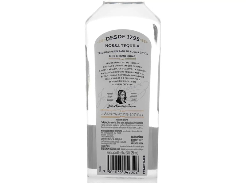 Tequila Jose Cuervo Prata Especial 750ml