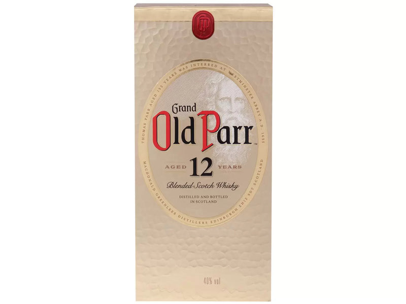 Whisky Old Parr Grand 12 anos Escocês - 750ml