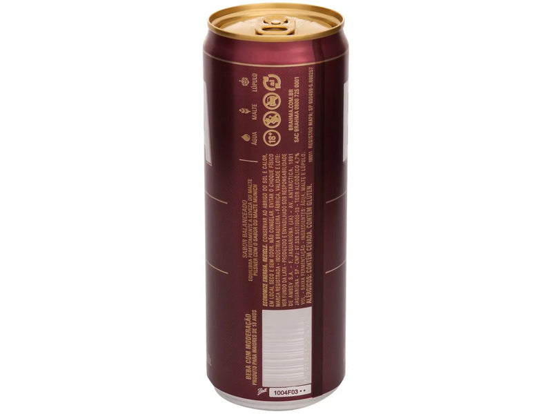Cerveja Brahma Duplo Malte 12 Unidades - Lata 350ml