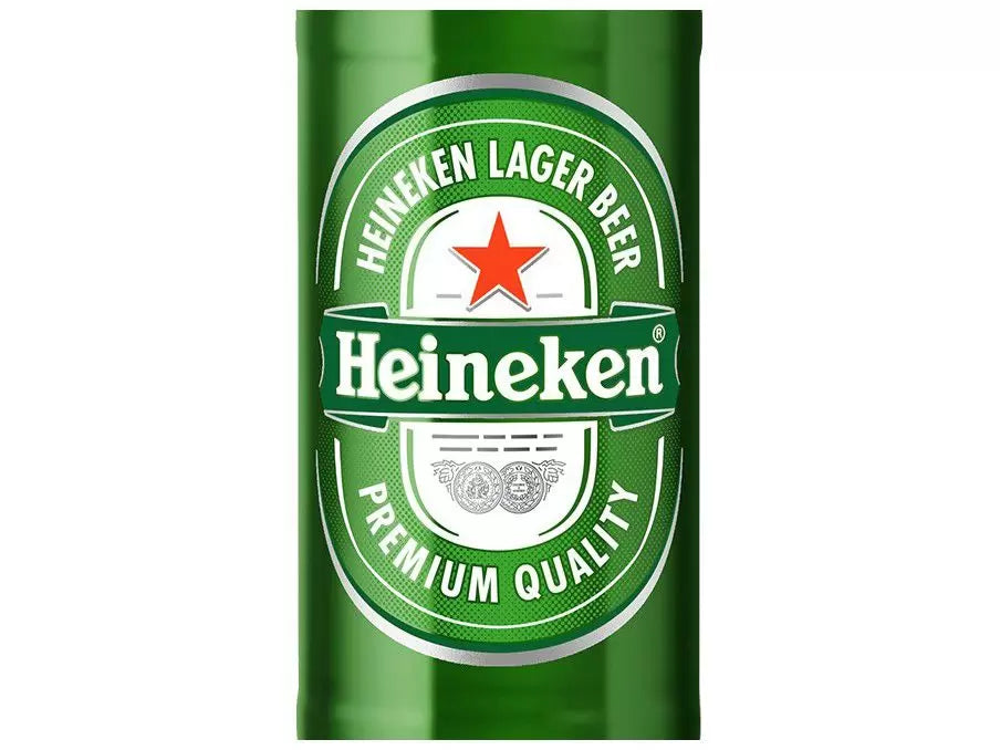 Cerveja Heineken Puro Malte Lager Premium - Long Neck 24 Garrafas de 330ml