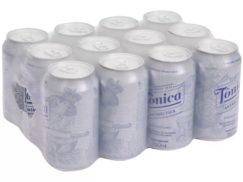 Água Tônica Antarctica Zero Açúcares - 350ml 12 Unidades