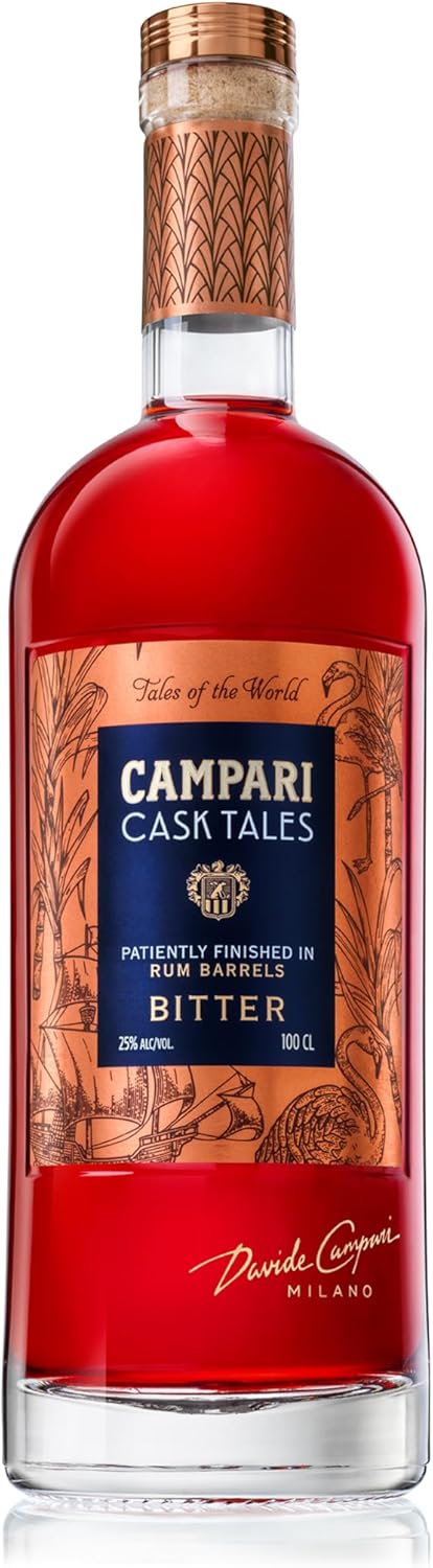 Campari Cask Tales Rum 1000ml - Edição Limitada