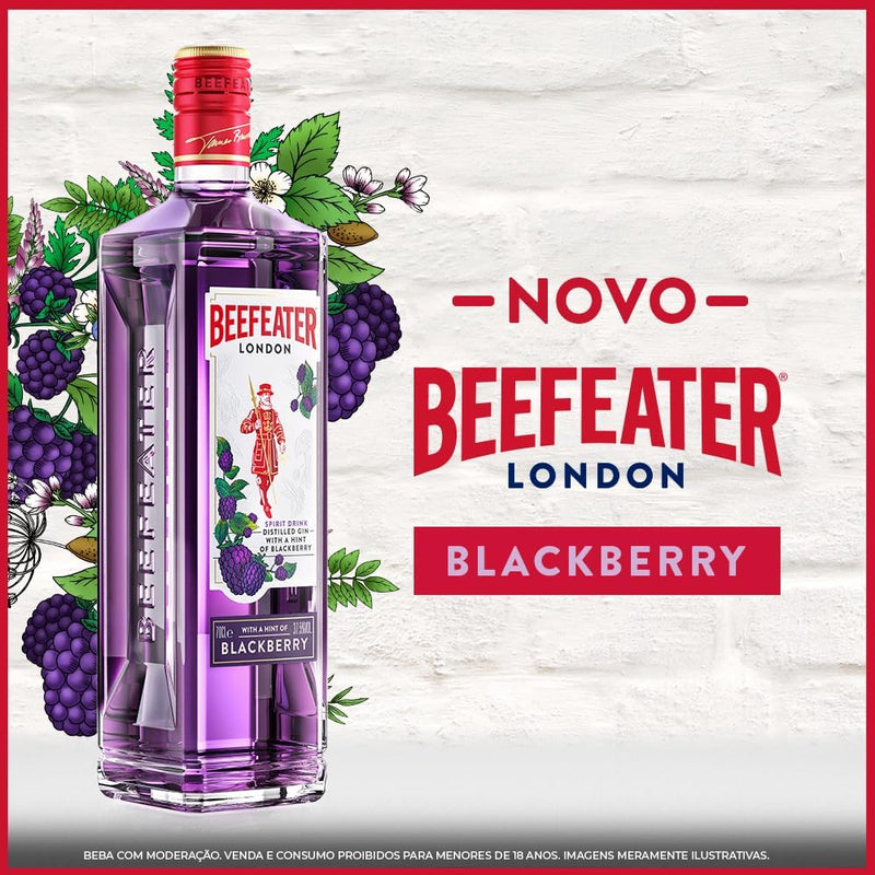 Gin Inglês Beefeater Blackberry Garrafa 700ml