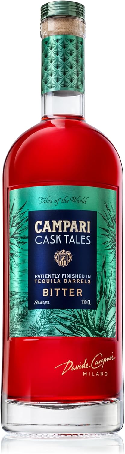Campari Cask Tales Tequila 1000ml - Edição Limitada