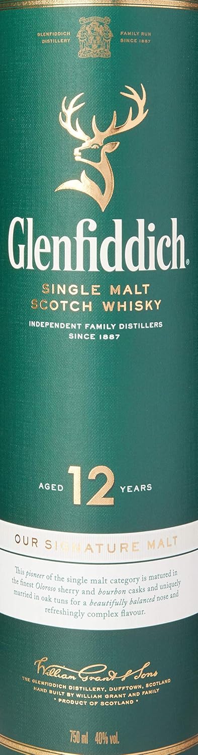 Whisky Glenfiddich 12 anos 750Ml