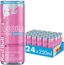 Pack de 24 Latas Red Bull Energético, Amora Edition, Frutas Vermelhas, Sem Açúcar 250ml