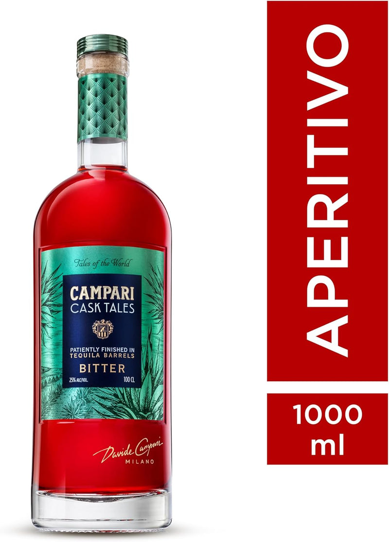 Campari Cask Tales Tequila 1000ml - Edição Limitada