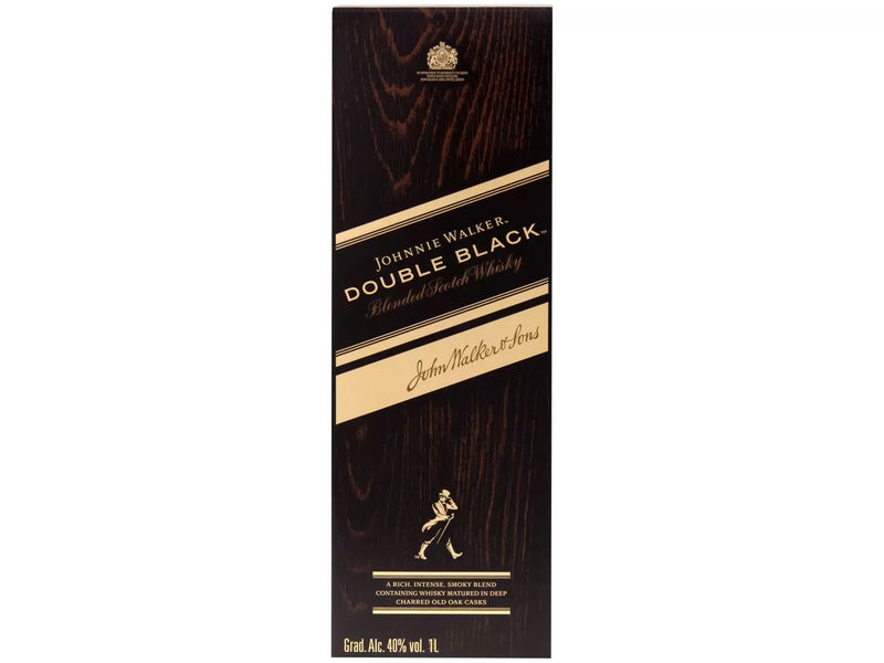 Whisky Johnnie Walker Double Black Escocês 1L