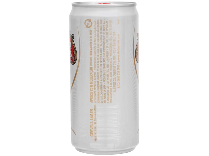 Kit Cerveja Stella Artois American Standard Lager - 269ml Cada 8 Unidades com 1 Taça
