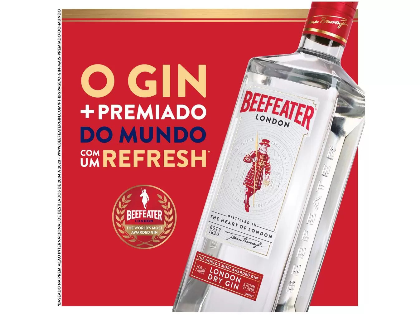 Gin Beefeater Dry 750ml