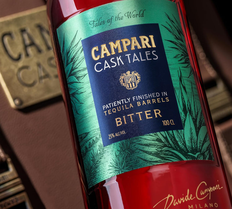 Campari Cask Tales Tequila 1000ml - Edição Limitada