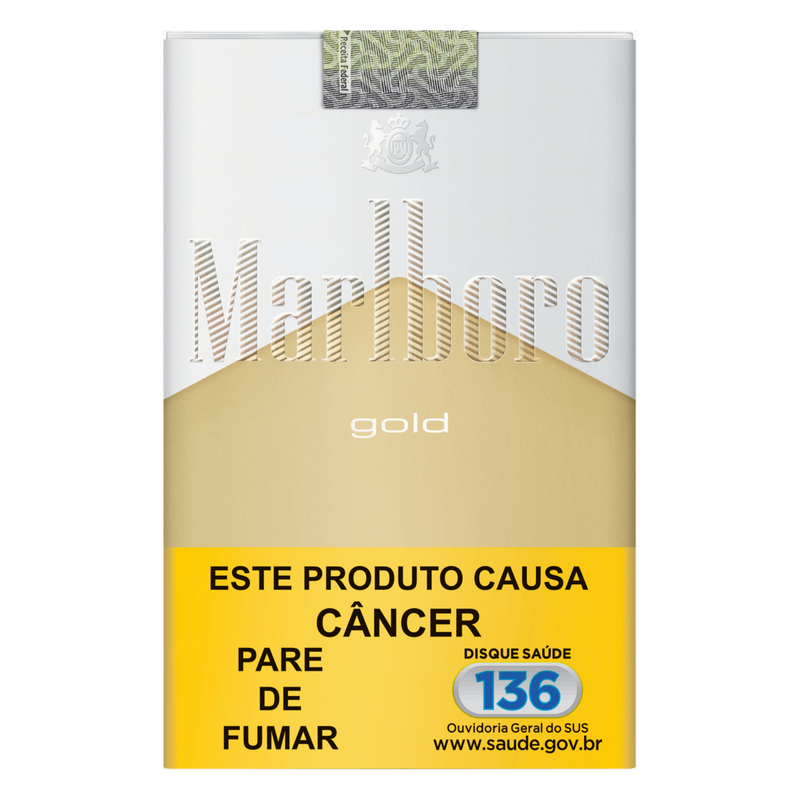 Marlboro Gold Box - Pack com 10 unidades