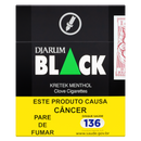 Black Menthol Kretek - Pack com 10 unidades