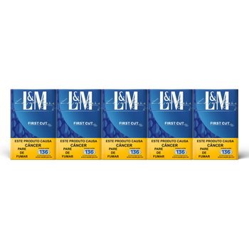 L&M First Cut Blue - Pack com 10 Unidades