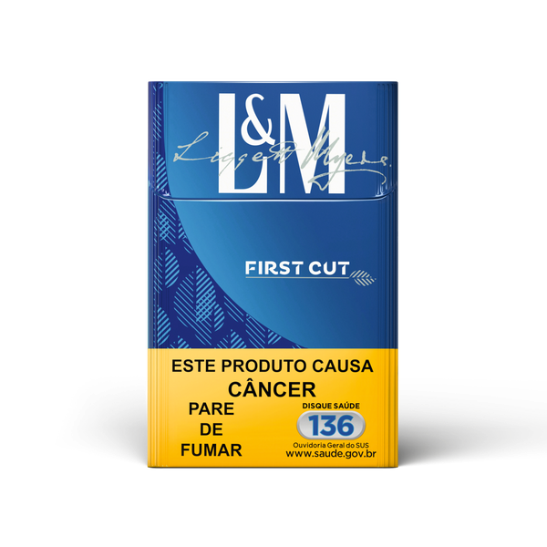 L&M First Cut Blue - Pack com 10 Unidades