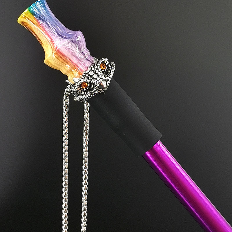 Bocal reutilizável do narguilé com cinta de corrente inoxidável shisha boca dicas da resina de silicone chicha narguille bocal da tubulação de água