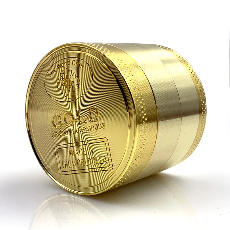 Moedor de ervas 3 camadas 4 peças liga de zinco 40mm