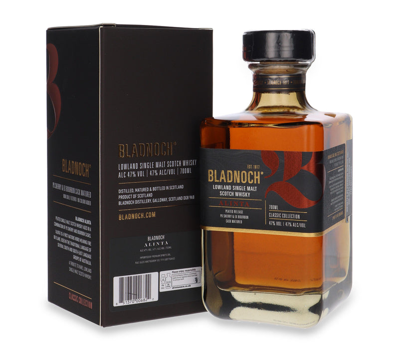 2017 BLADNOCH LOWLAND SINGLE MALT SCOTCH WHISKY ALINTA PIATED RELEASE CLASTES CATTERTIA STAND TH